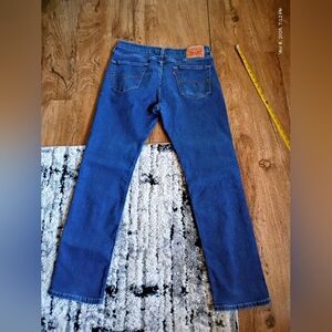 Levi's 514 Straight Fit Jeans Medium Blue Wash 34x32